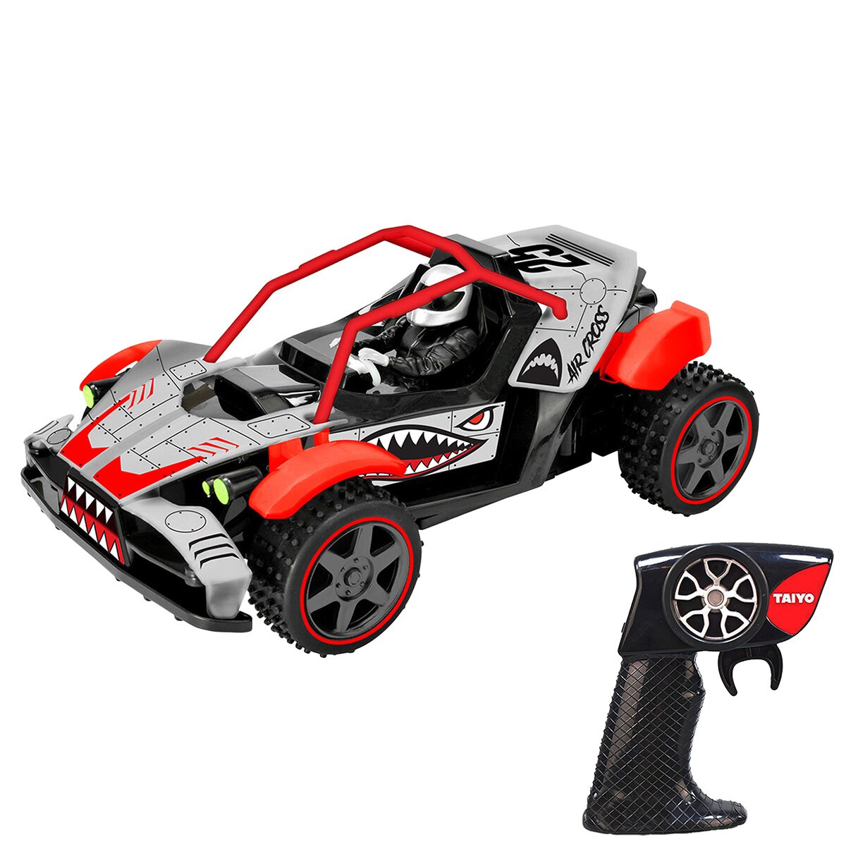 Taiyo Masina cu telecomanda Buggy Glow in the Dark Air Cross