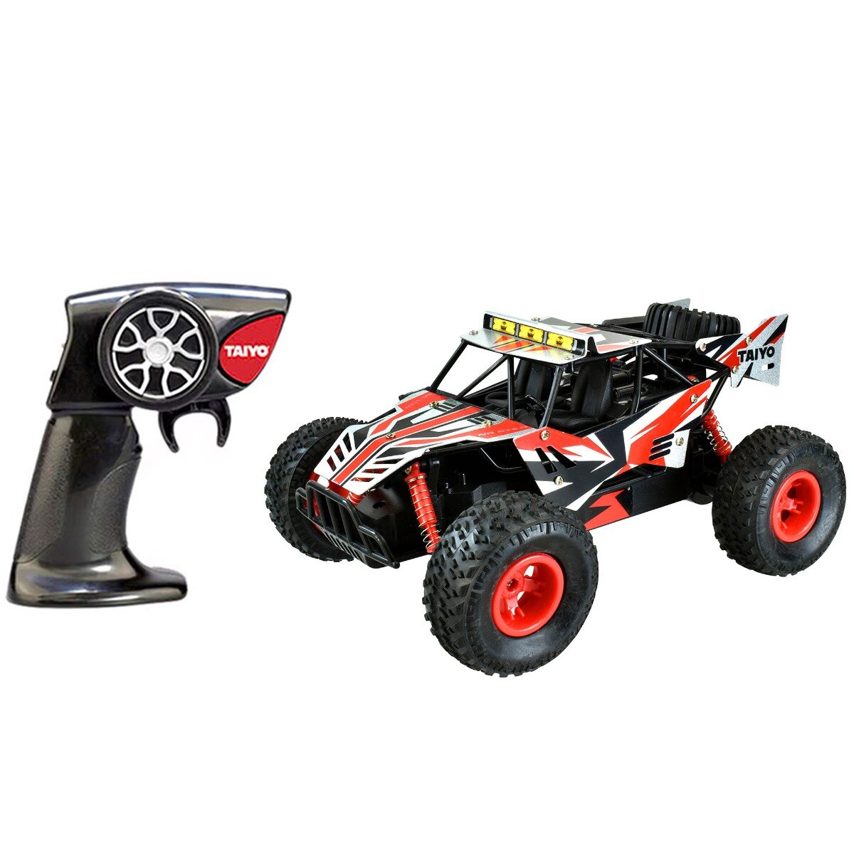 Taiyo Masina de teren cu telecomanda Metal Racer Gri 1:18