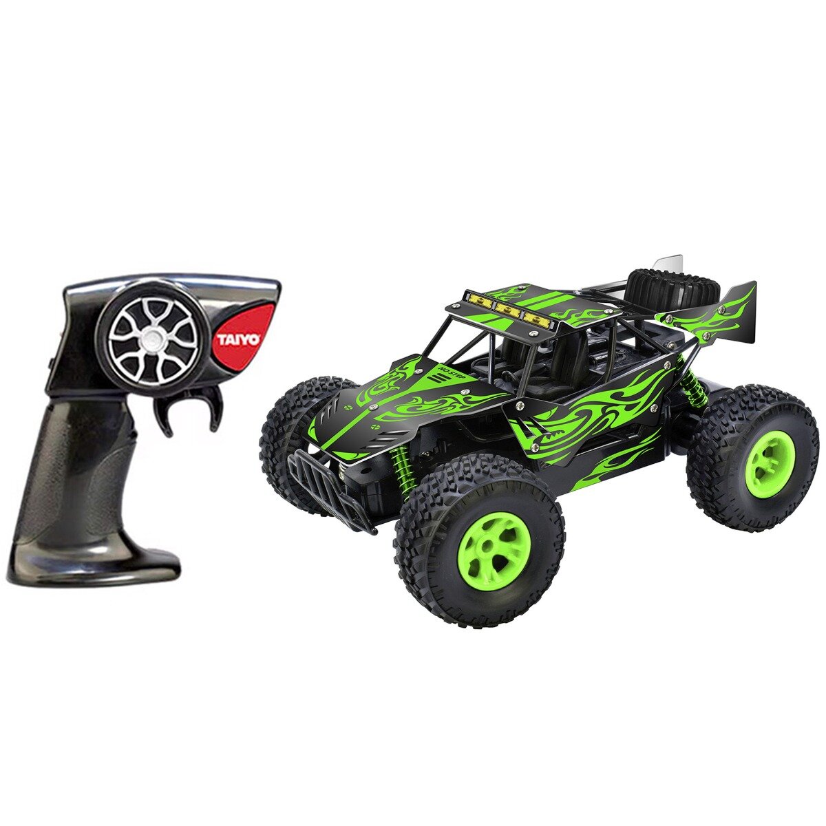 Taiyo Masina de teren cu telecomanda Metal Racer Verde 1:18