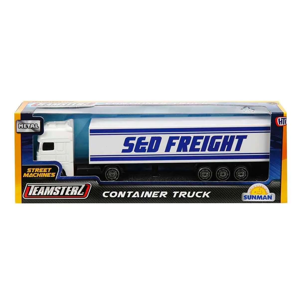 Teamsterz Camion cu remorca Alb