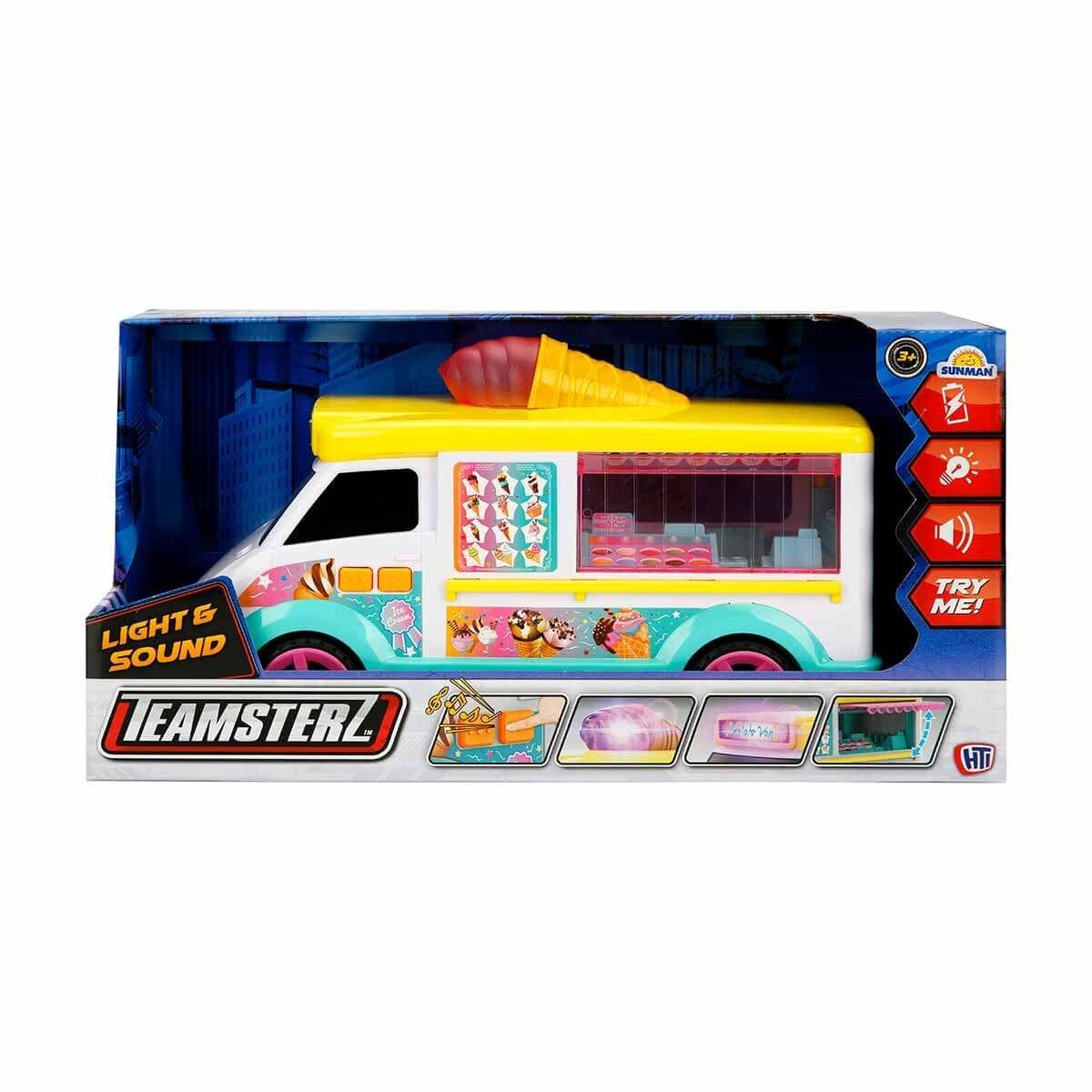 Teamsterz Camionul de inghetata cu lumini si sunete