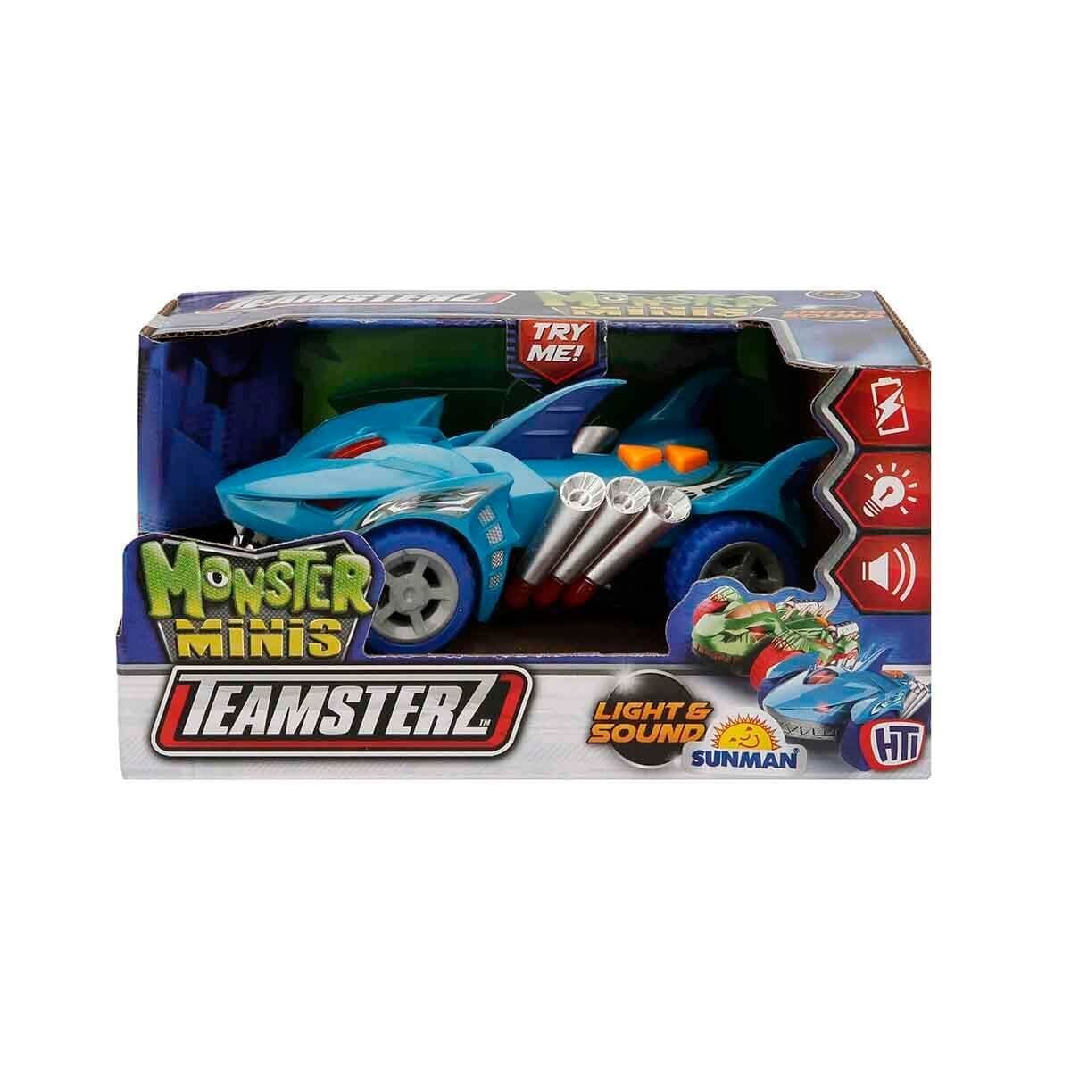 Teamsterz Masinuta Monstrulet cu lumini si sunete Albastru