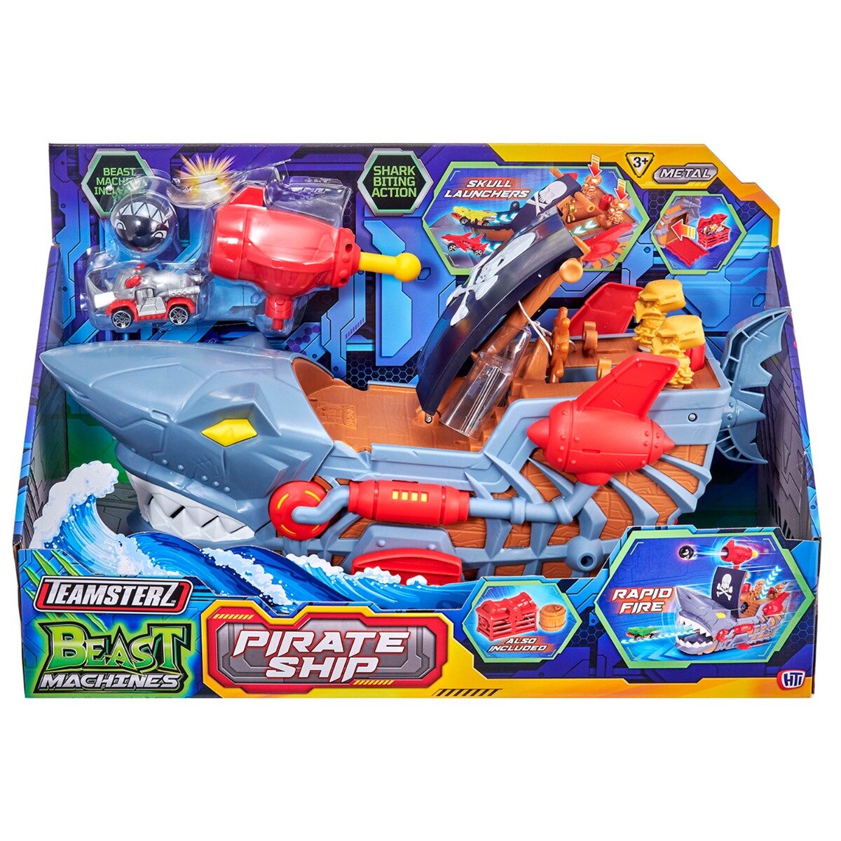 Teamsterz Set de joaca cu masina Nava Piratilor