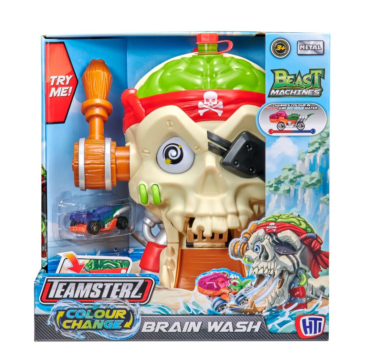 Teamsterz Set de joaca cu masinuta Colour Change Brain Wash