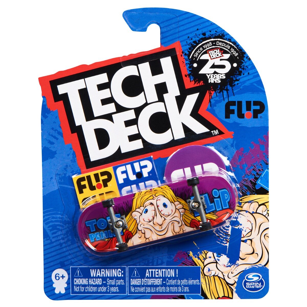 Tech Deck Mini placa skateboard Flip Tom Penny 25 Years 20141237