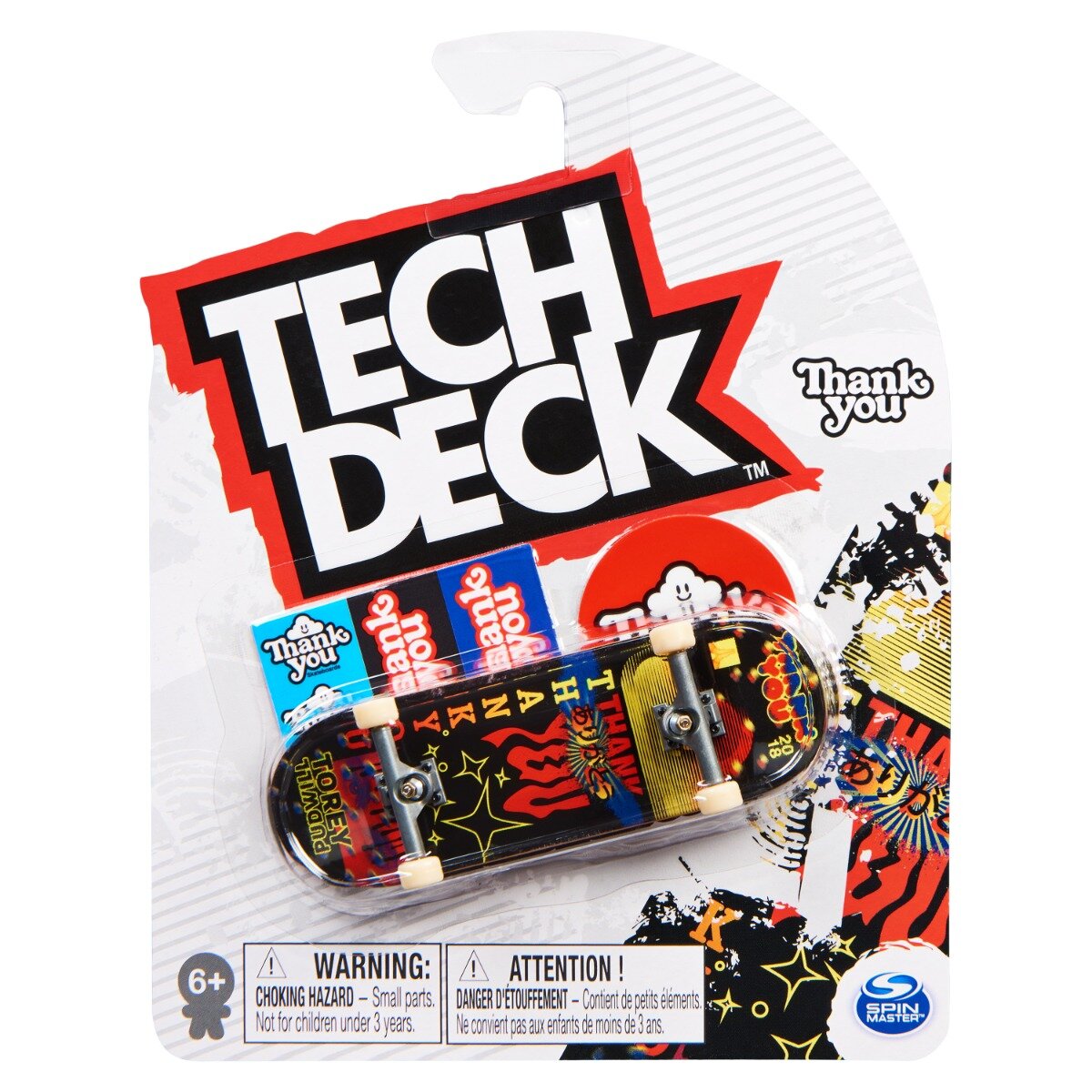 Tech Deck Mini placa skateboard Thank You 20141351