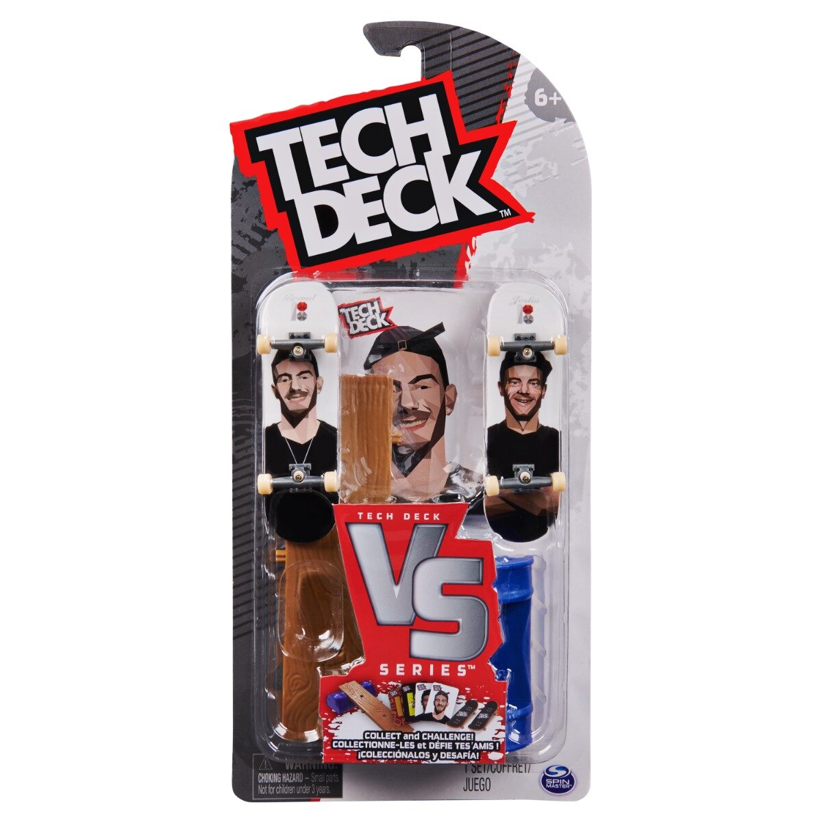 Tech Deck Set 2 mini skateboard cu obstacol Plan B 20141292