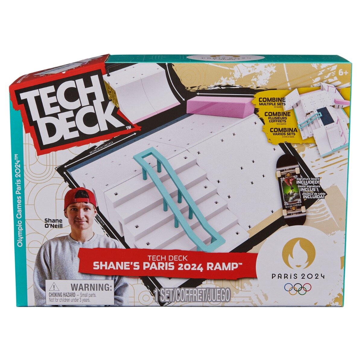 Tech Deck Set de joaca Olympic Park Paris 2024 Shane O Neil 20147130