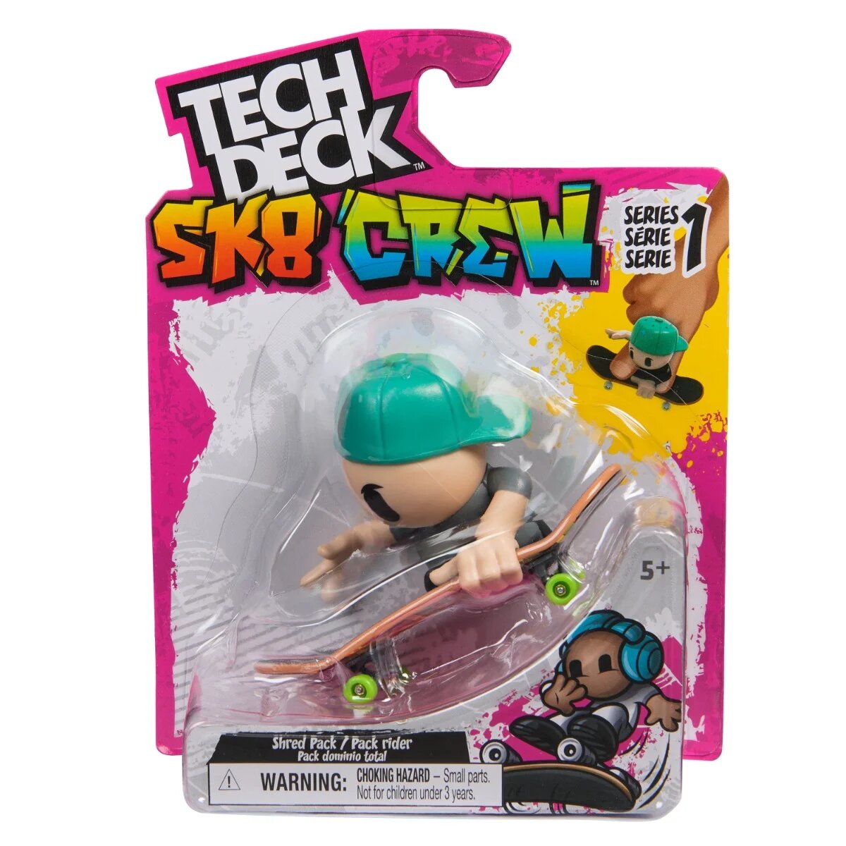 Tech Deck Set mini skateboard cu figurina 20148753