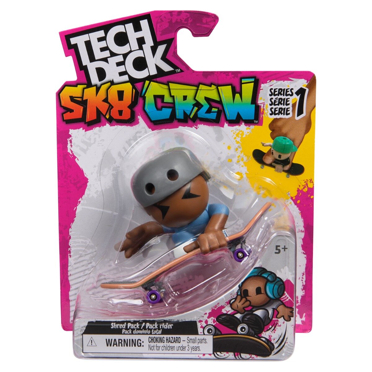 Tech Deck Set mini skateboard cu figurina 20148754