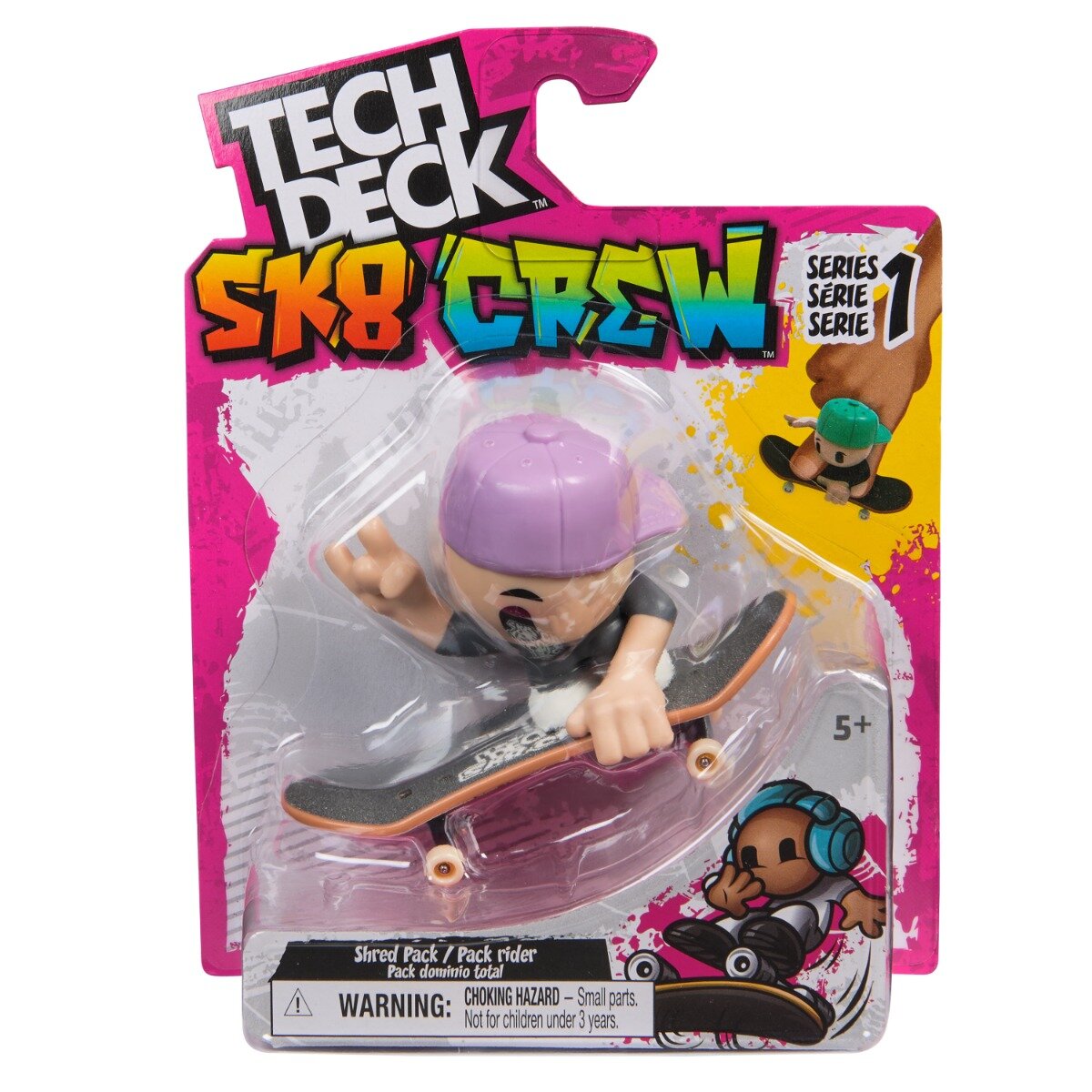 Tech Deck Set mini skateboard cu figurina SK8 Crew 20148755