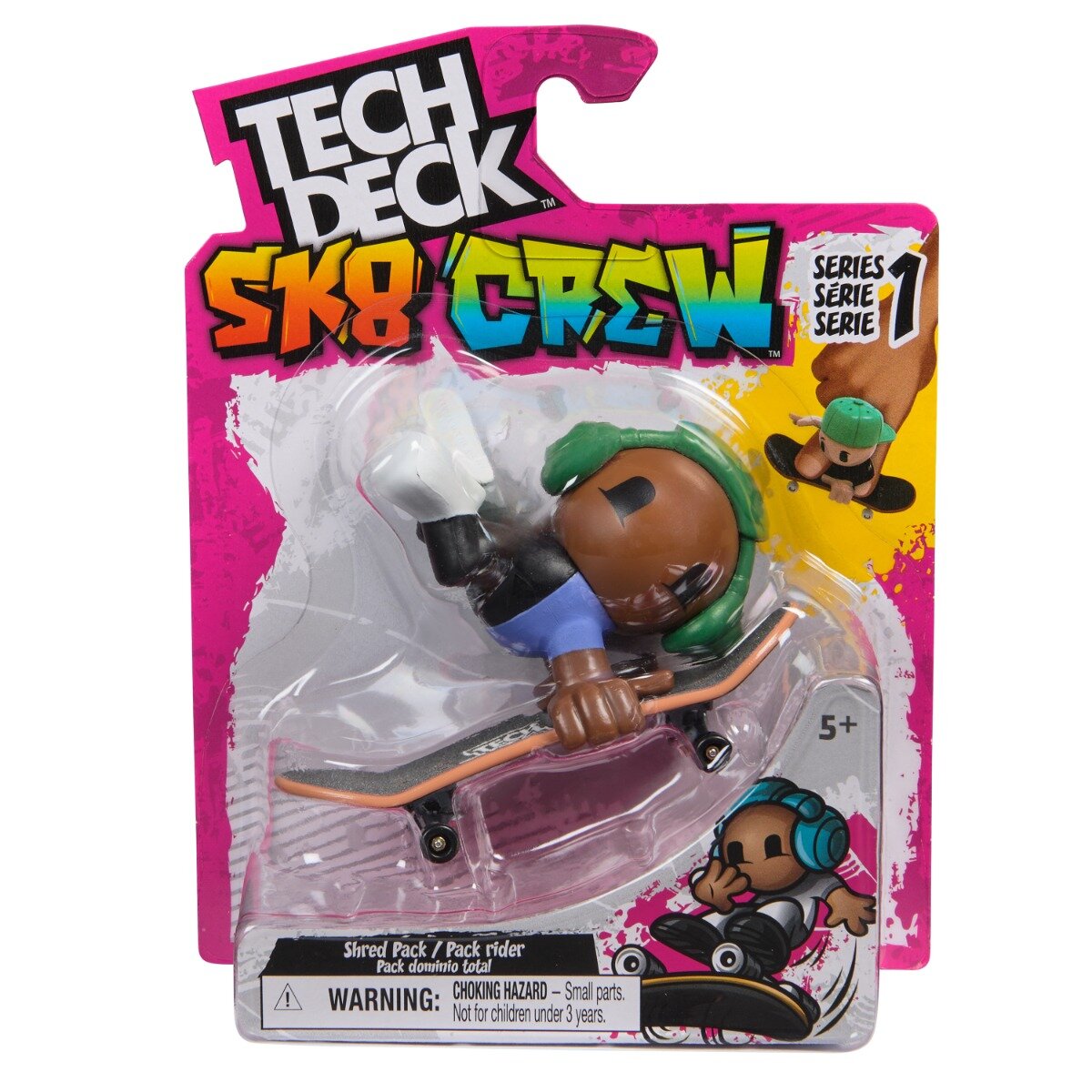 Tech Deck Set mini skateboard cu figurina SK8 Crew 20149434