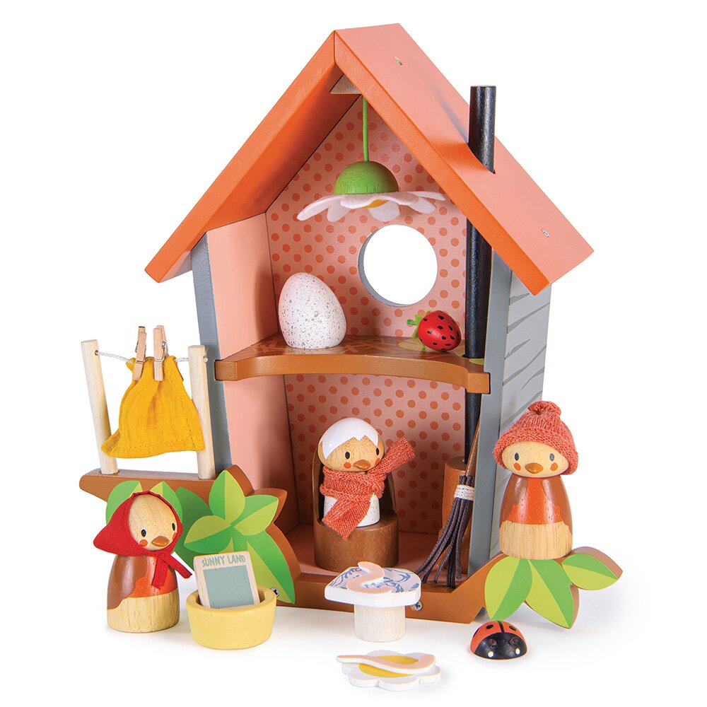 Tender Leaf Toys Casuta pentru pasari din lemn premium