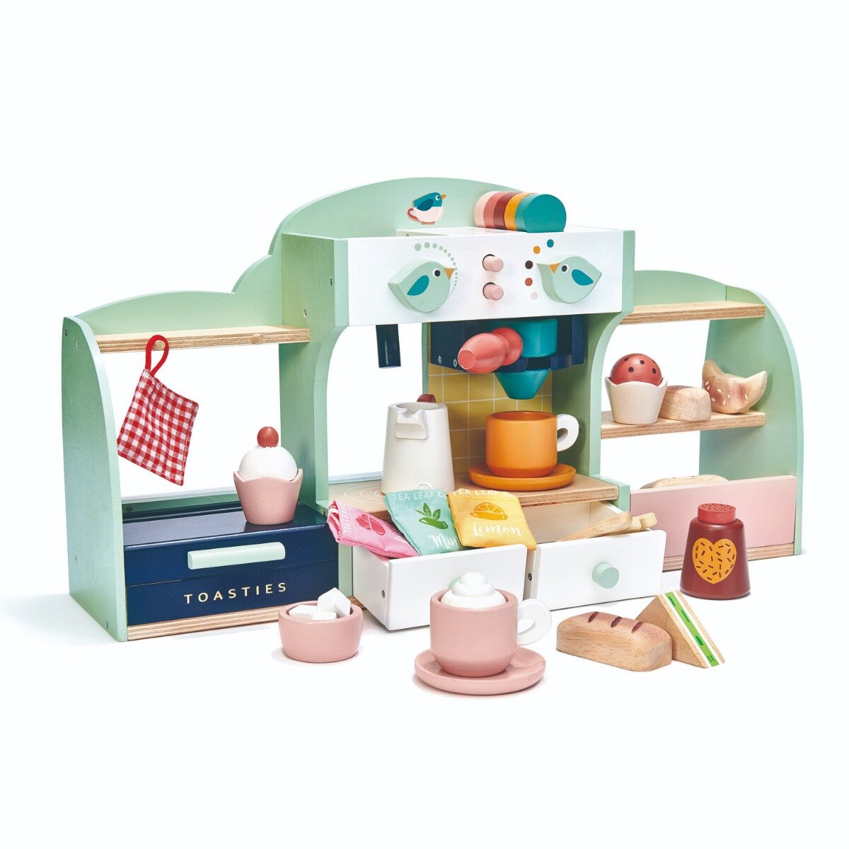 Tender Leaf Toys Cofetaria Cuibul Pasarilor 43 piese