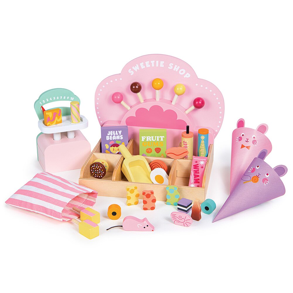 Tender Leaf Toys Magazinul de dulciuri din lemn premium Pic'n'Mix