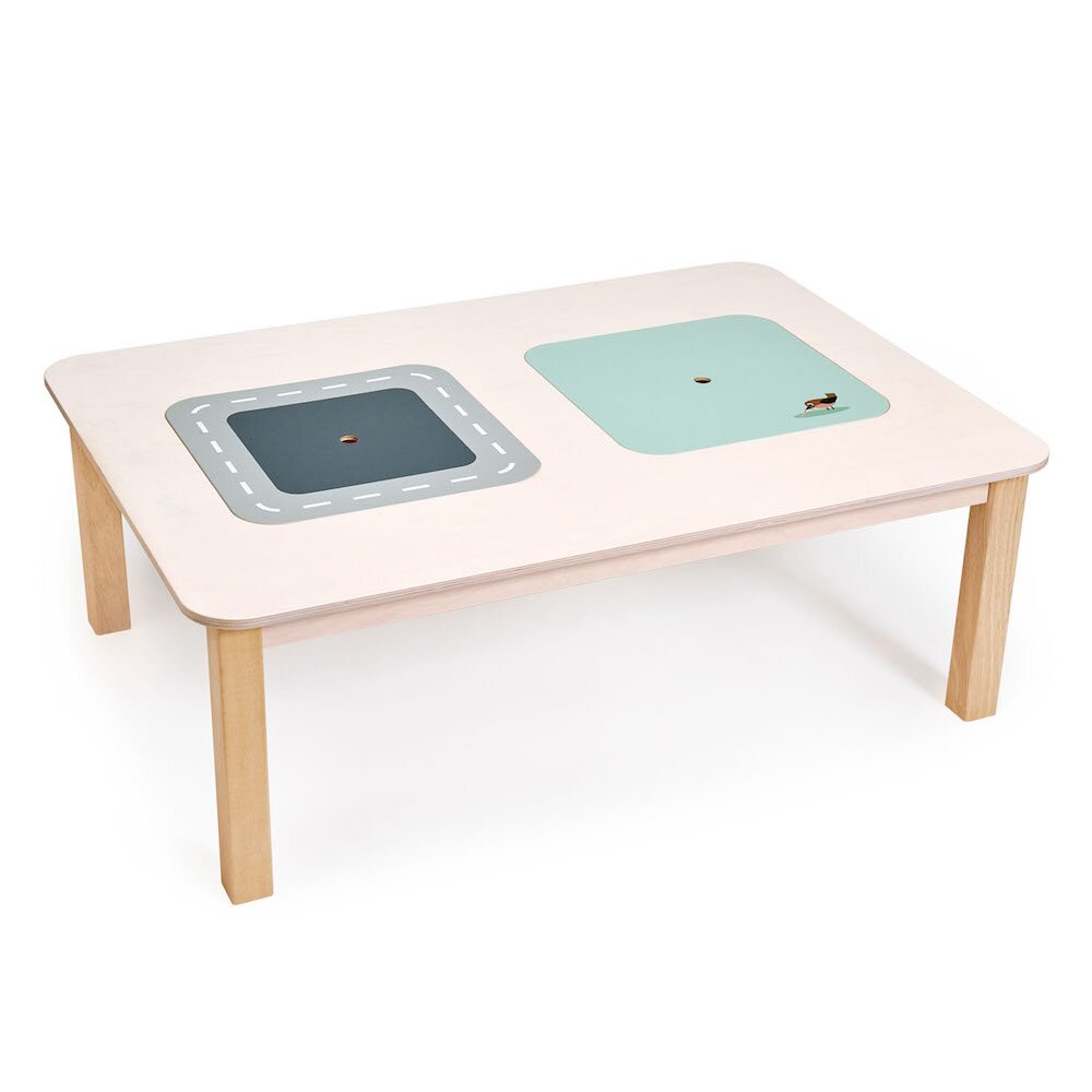 Tender Leaf Toys Masuta din lemn premium pentru joaca Play Table