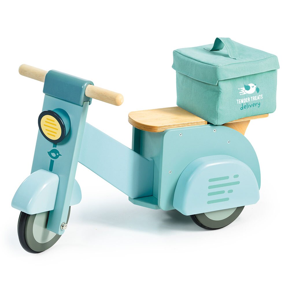 Tender Leaf Toys Scuter pentru livrare din lemn premium
