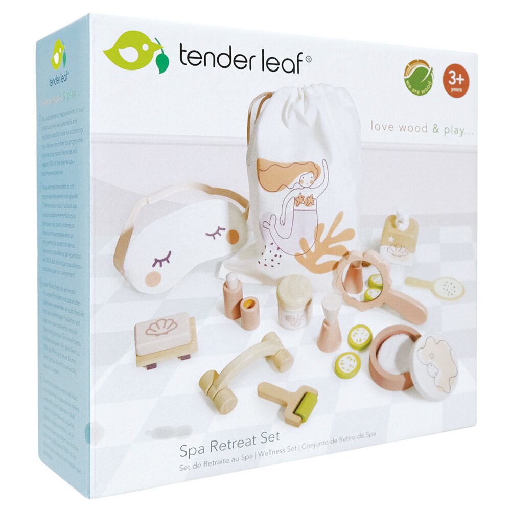 Tender Leaf Toys Set spa din lemn premium