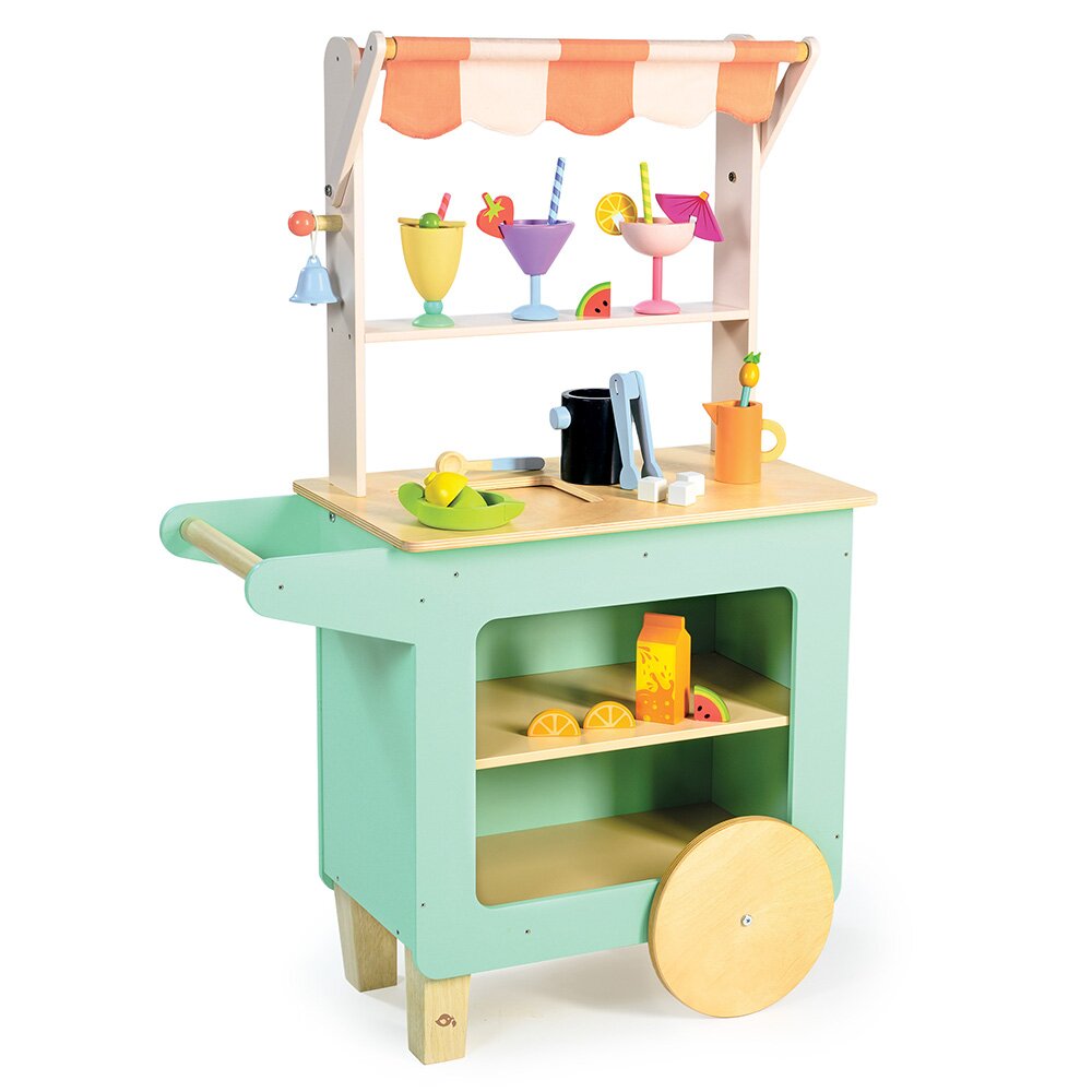 Tender Leaf Toys Standul cu bauturi din lemn premium