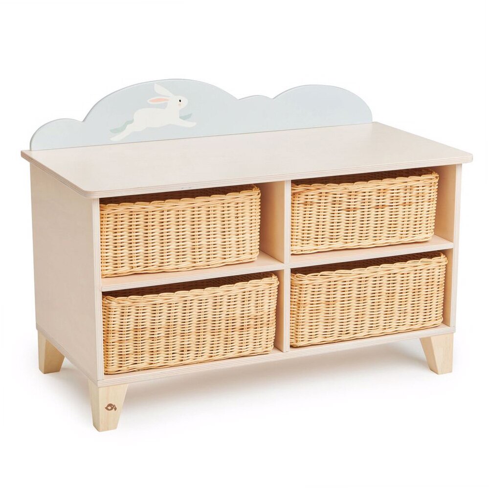 Tender Leaf Toys Unitatea de depozitarea din lemn premium