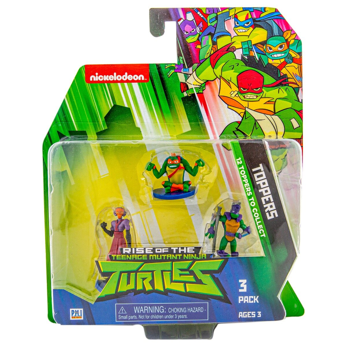 Testoasele Ninja Set 3 figurine surpriza Pencil Toppers S1