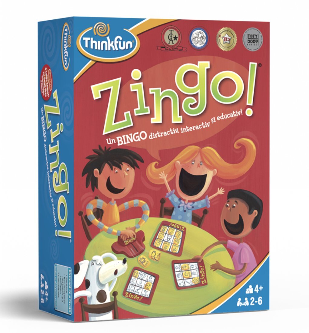 Think Fun Joc Zingo Un Bingo distractiv interactiv si educativ ThinkFun Lb. romana