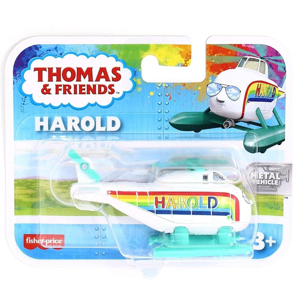 Thomas and Friends Elicopter metalic Push Along Harold FXX04