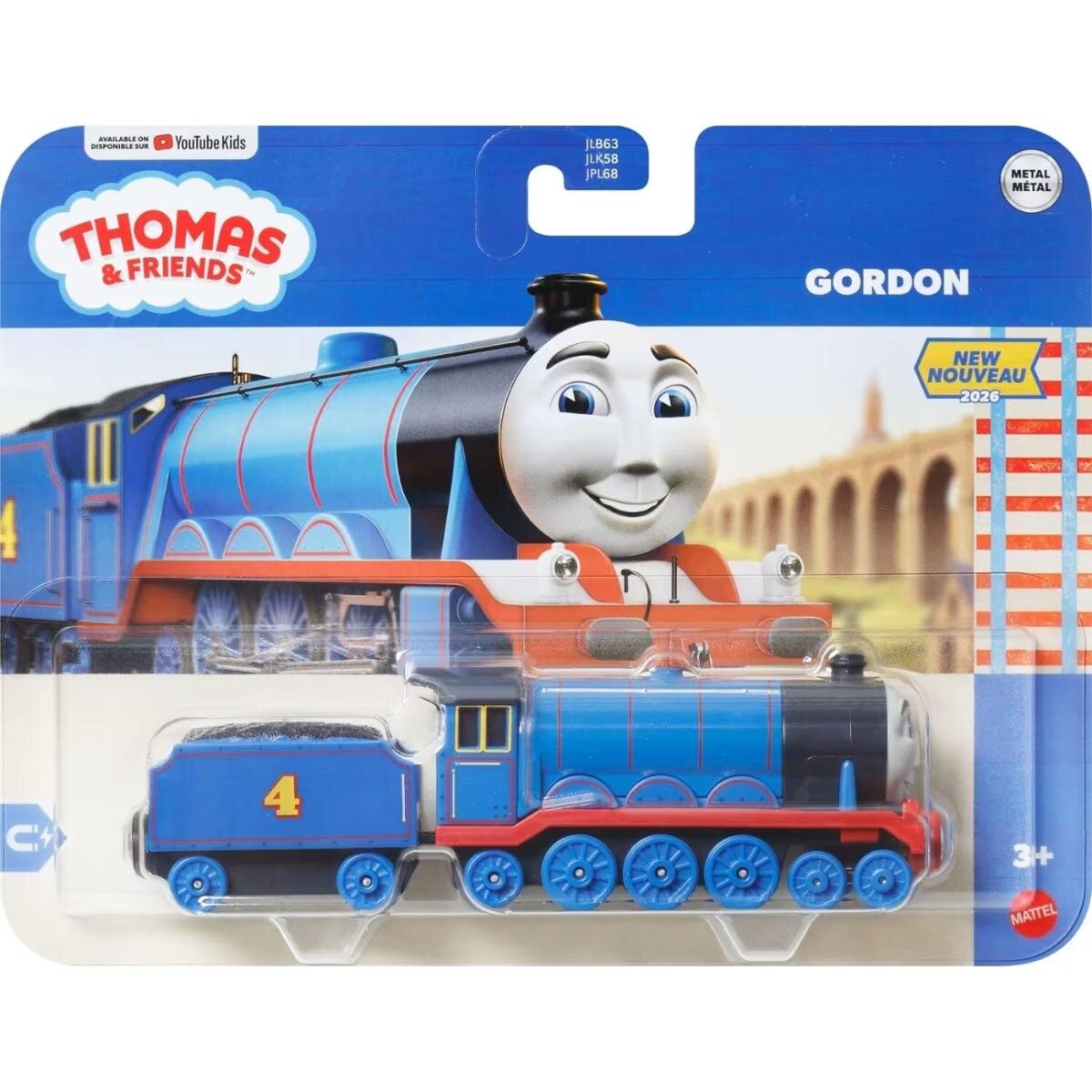 Thomas and Friends Locomotiva cu vagon Gordon JLB64