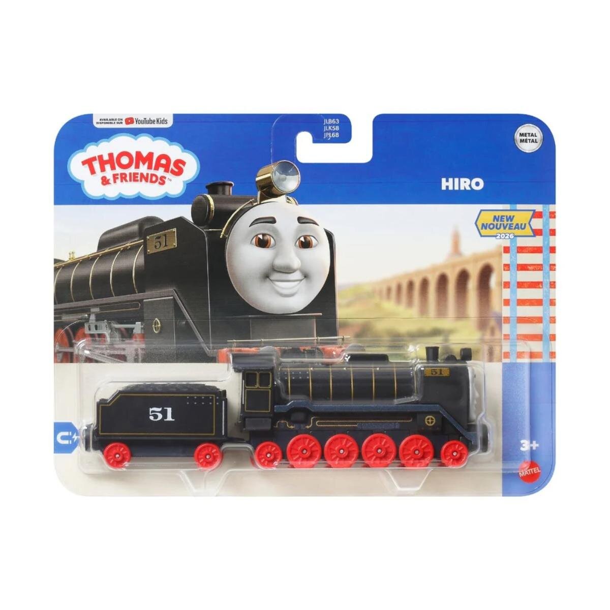 Thomas and Friends Locomotiva cu vagon Hiro JLB69