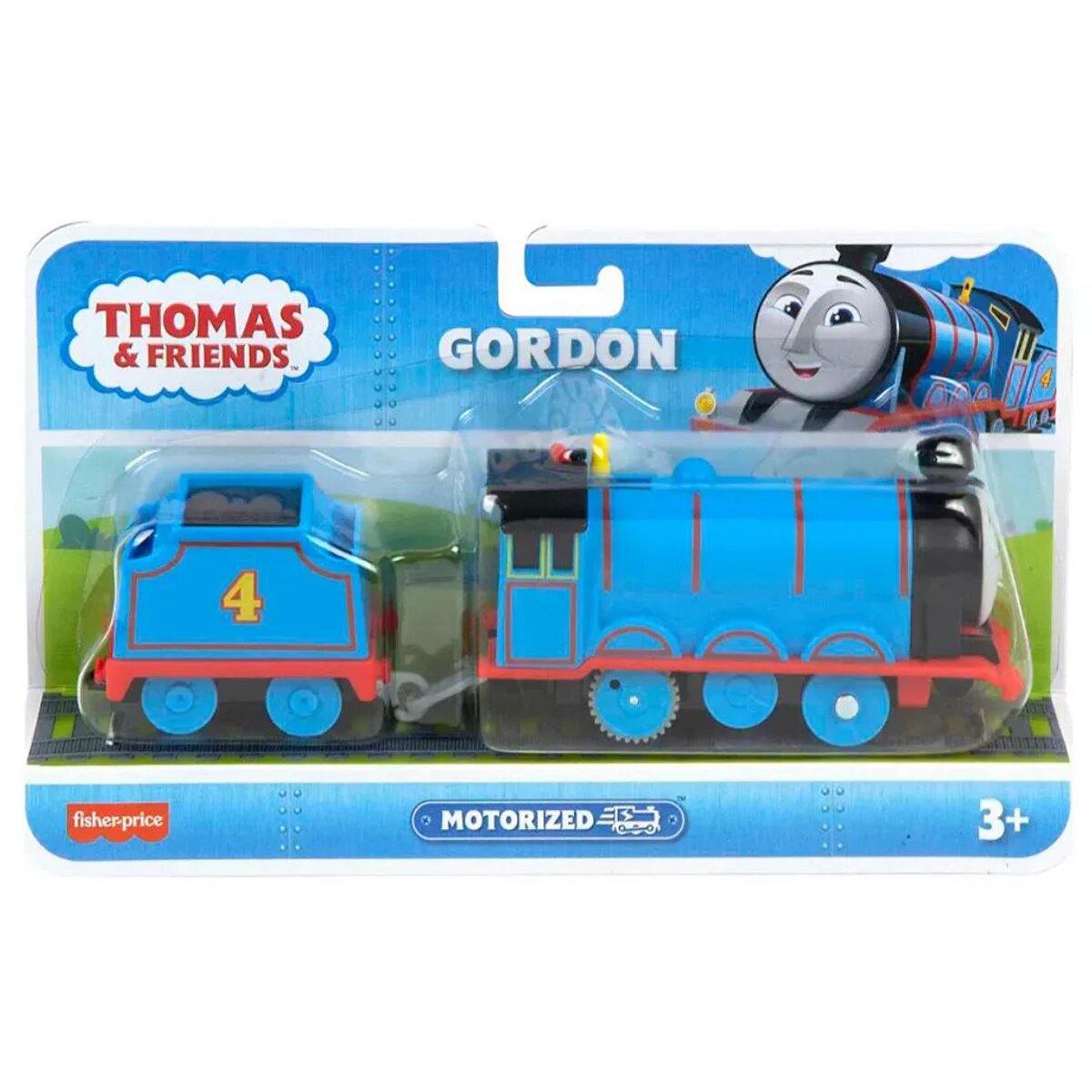Thomas and Friends Locomotiva motorizata cu vagon Gordon JGF96