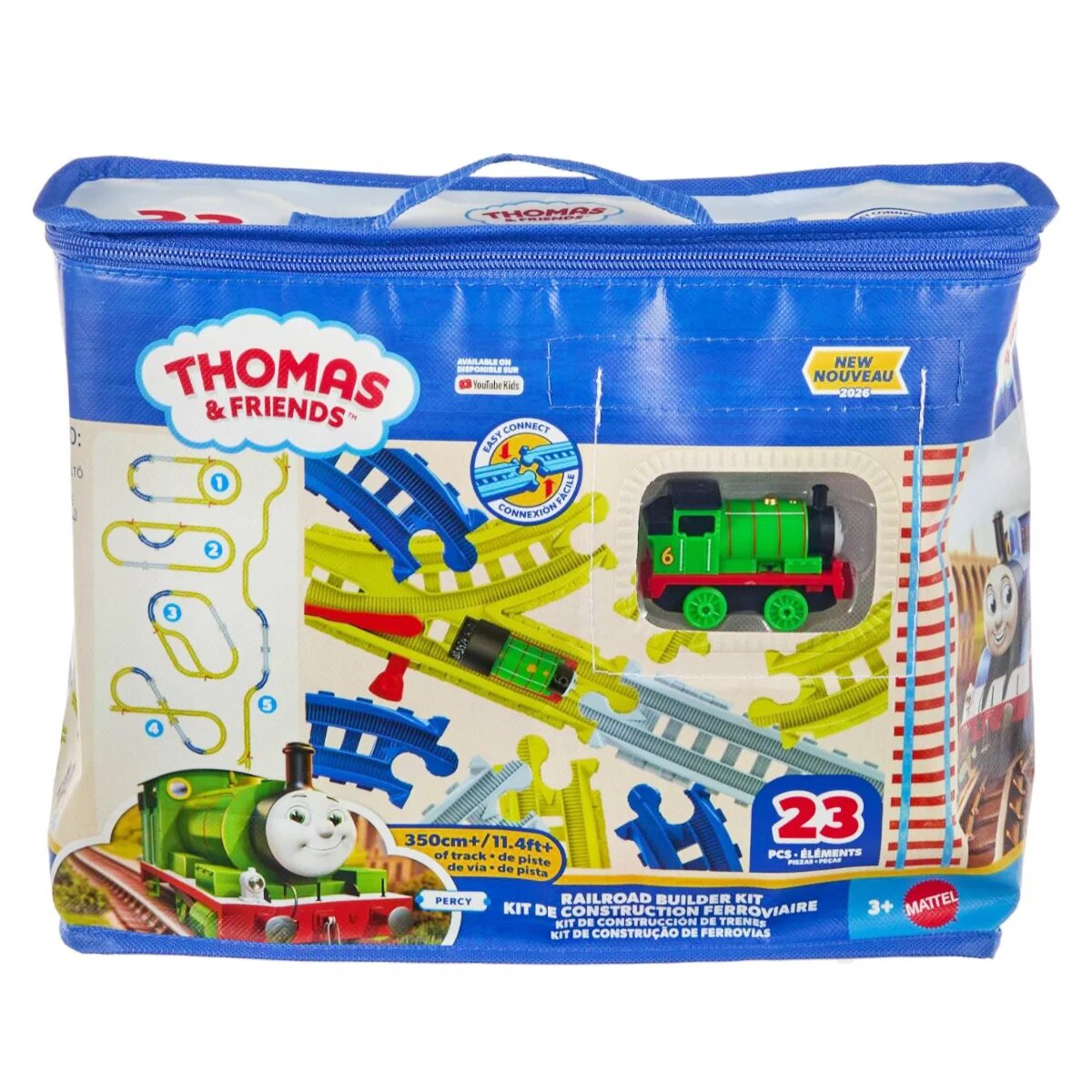 Thomas and Friends Set de joaca locomotiva cu circuit Percy JNF84
