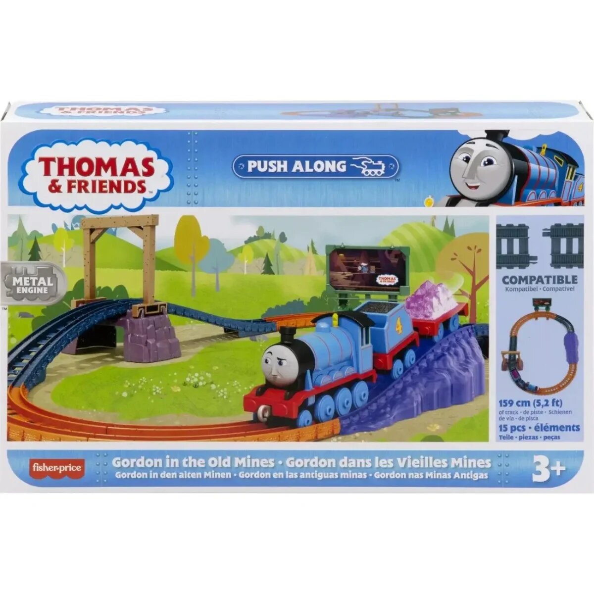 Thomas and Friends Set de joaca Trenulet cu circuit Gordon HHV81