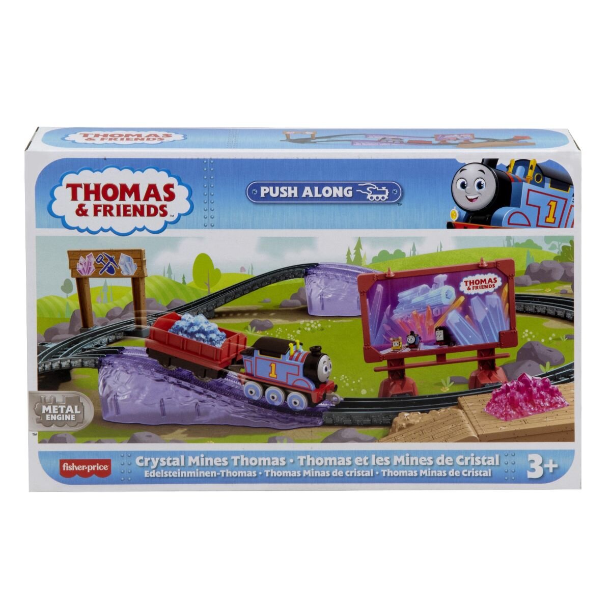 Thomas and Friends Set de joaca Trenulet cu circuit Thomas HGY83