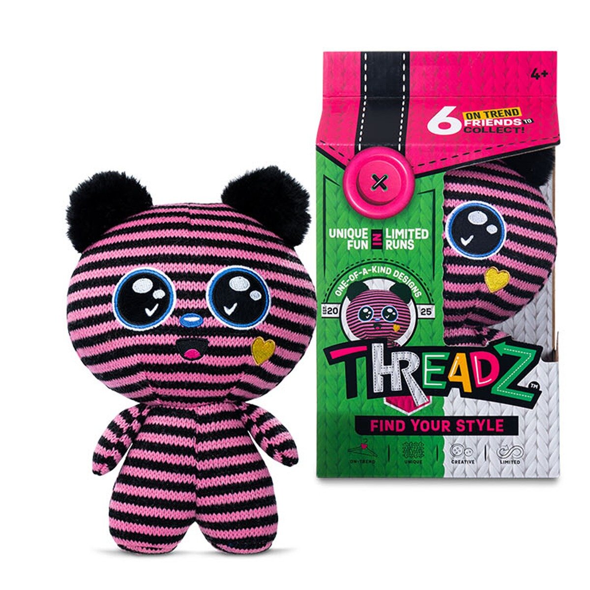 Threadz Jucarie de plus Find Your Style Bear