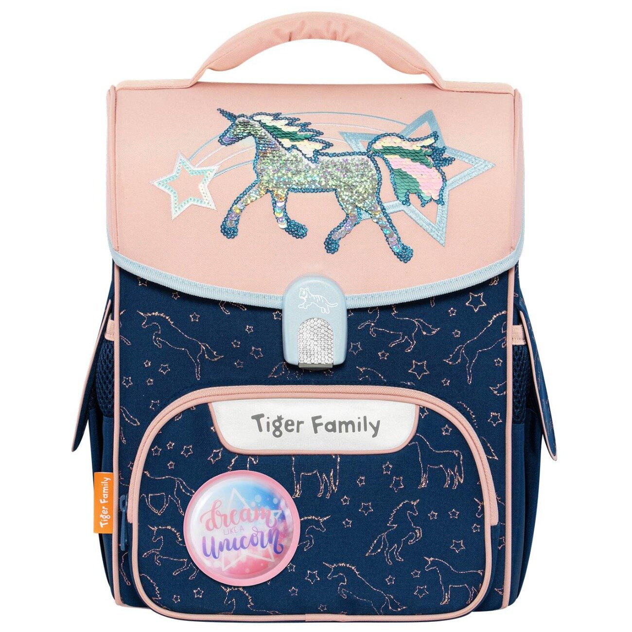 Tiger Family Ghiozdan neechipat Jolly Pro 2S Shiny Unicorn