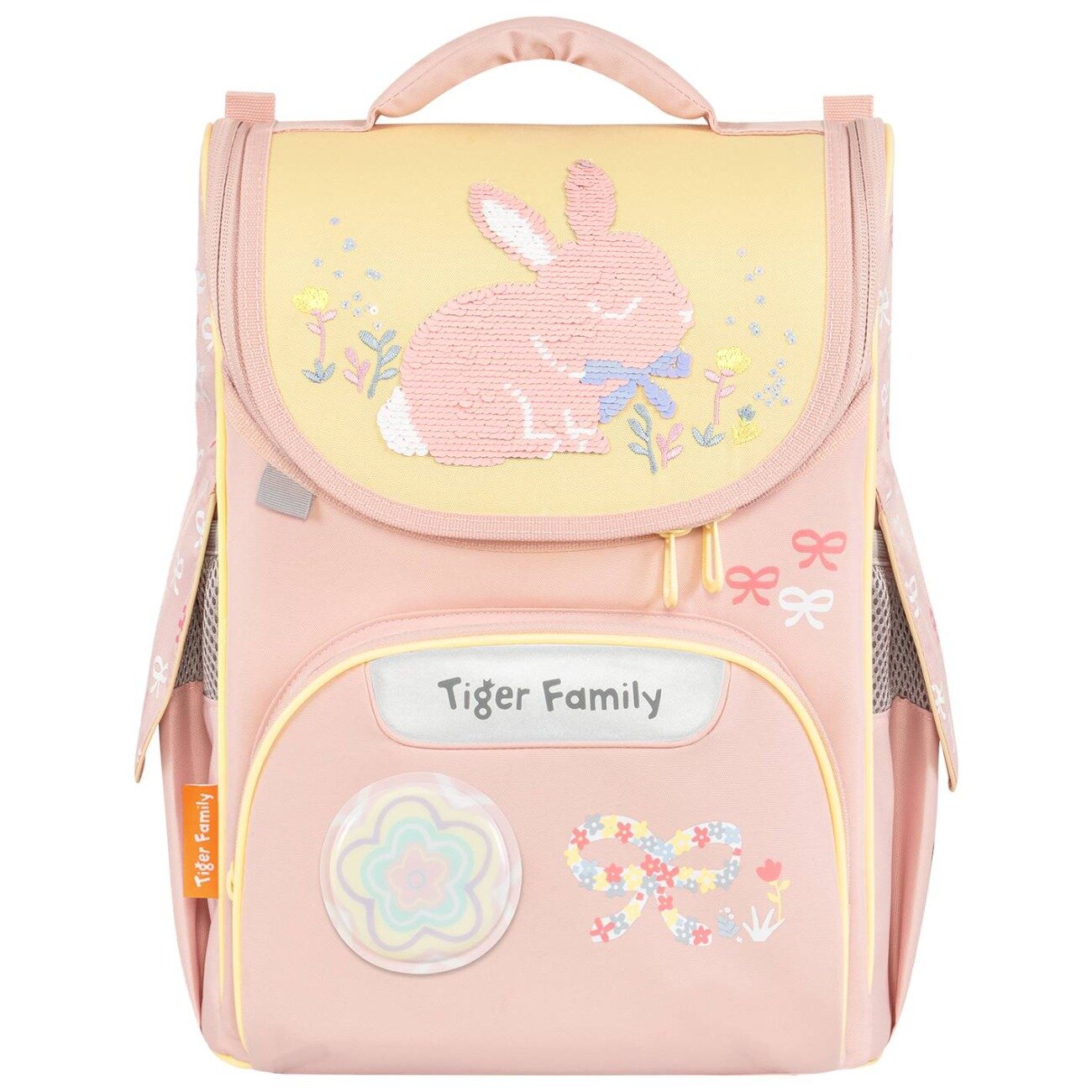 Tiger Family Ghiozdan neechipat Nature Quest Pro 2S Bows and Bunny