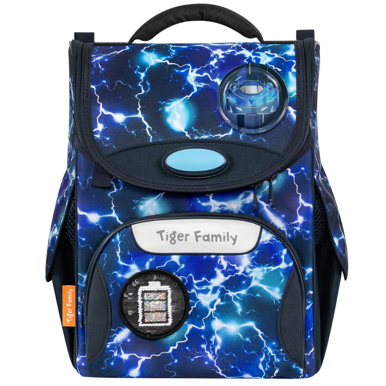 Tiger Family Ghiozdan neechipat Nature Quest Pro 2S Lightning Strike Go Green