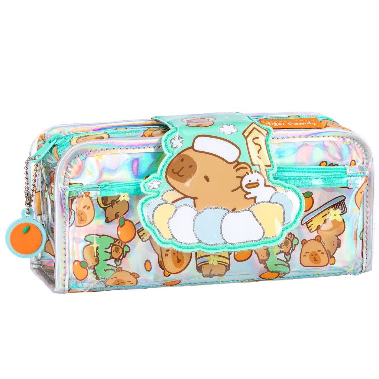 Tiger Family Penar dreptunghiular 2 in 1 Fun Time Capycapy