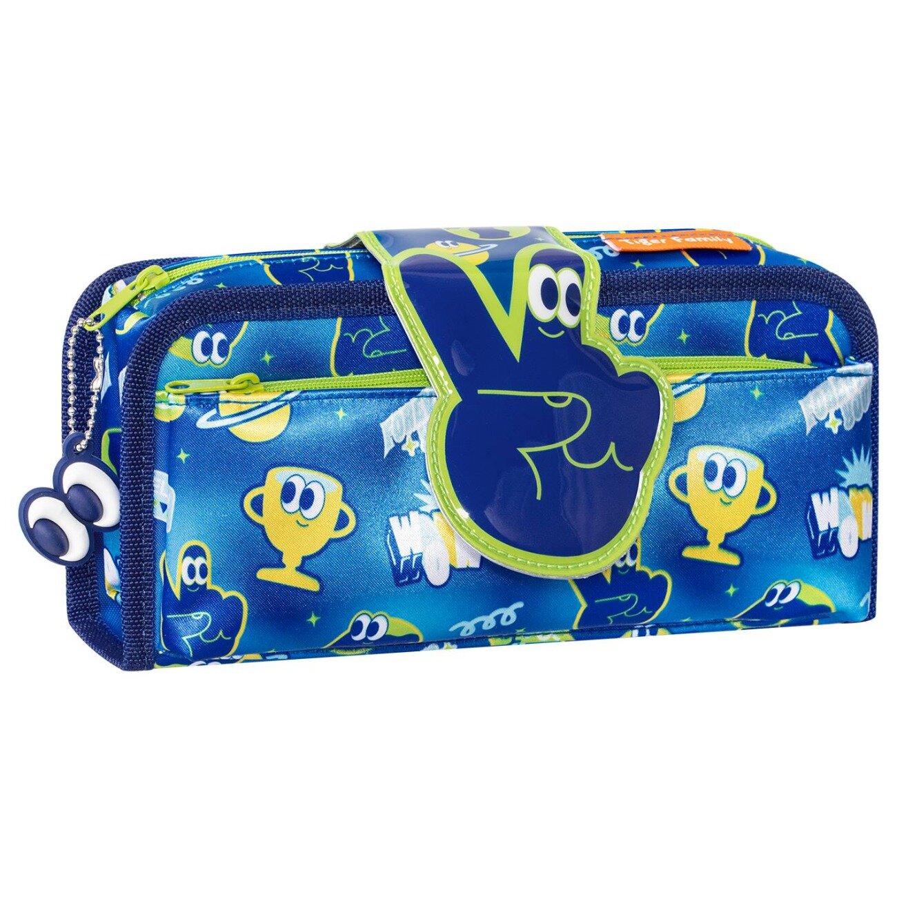 Tiger Family Penar dreptunghiular 2 in 1 Fun Time Looking Cool