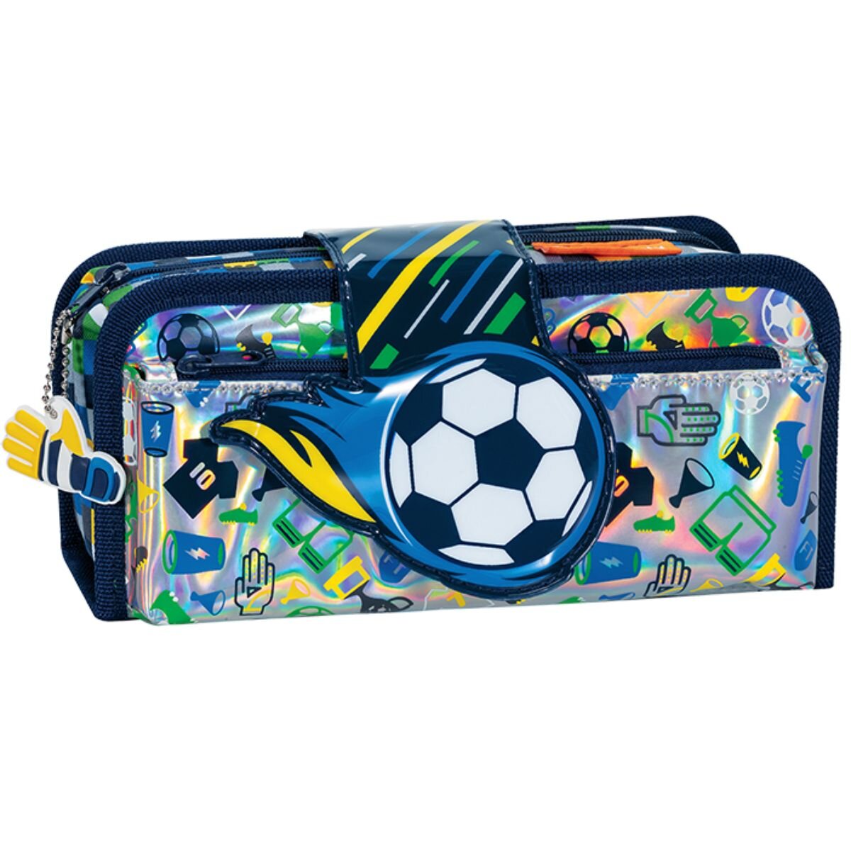 Tiger Family Penar dreptunghiular Fun Time 2 in 1 motiv Football World