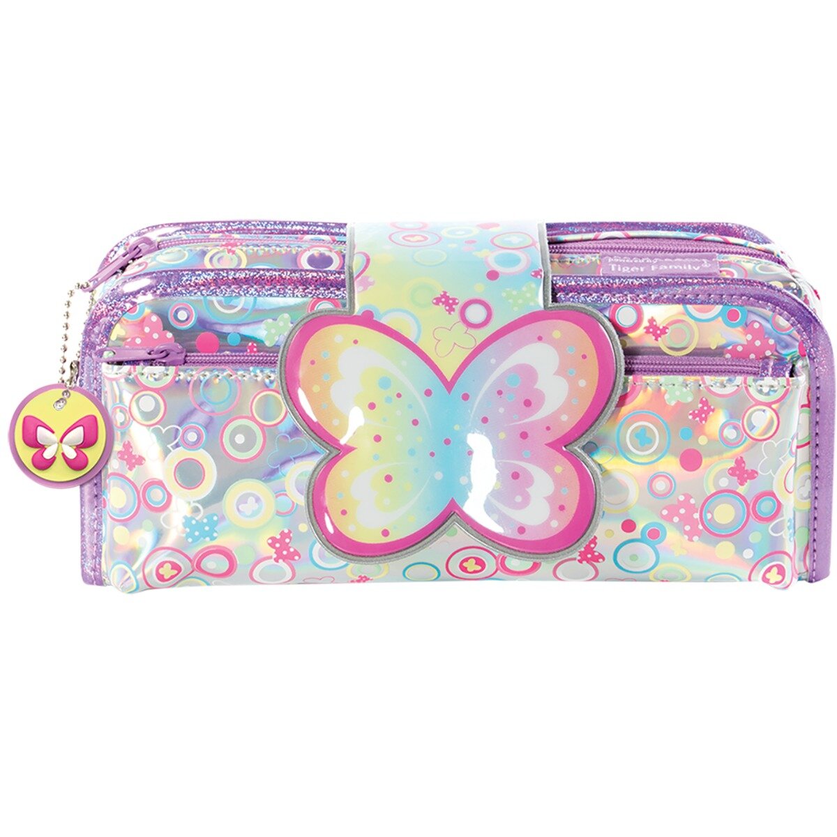 Tiger Family Penar dreptunghiular Fun Time 2 in 1 motiv Sparkling Butterfly