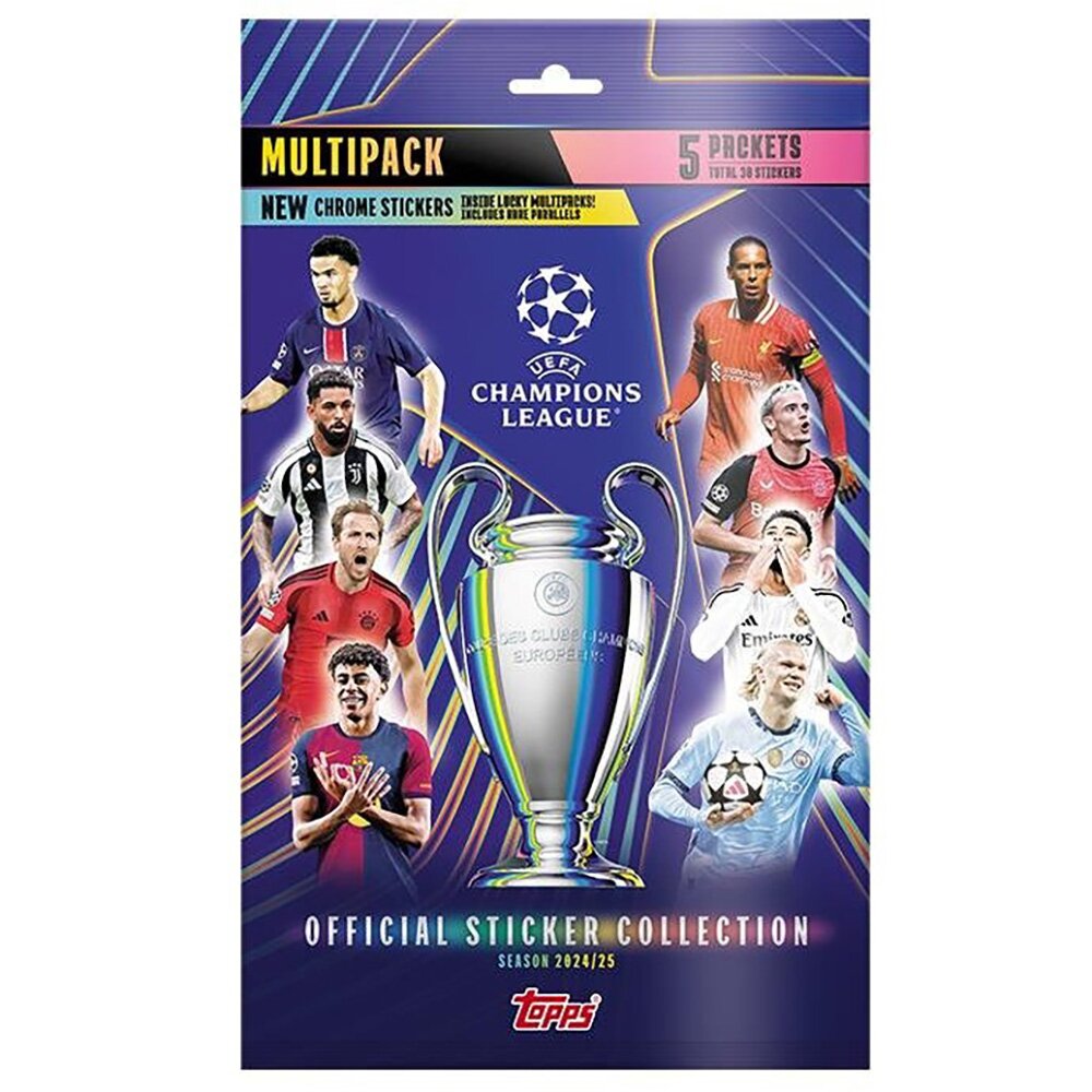 Topps Set stickere Champions League 2024-2025 Multipack