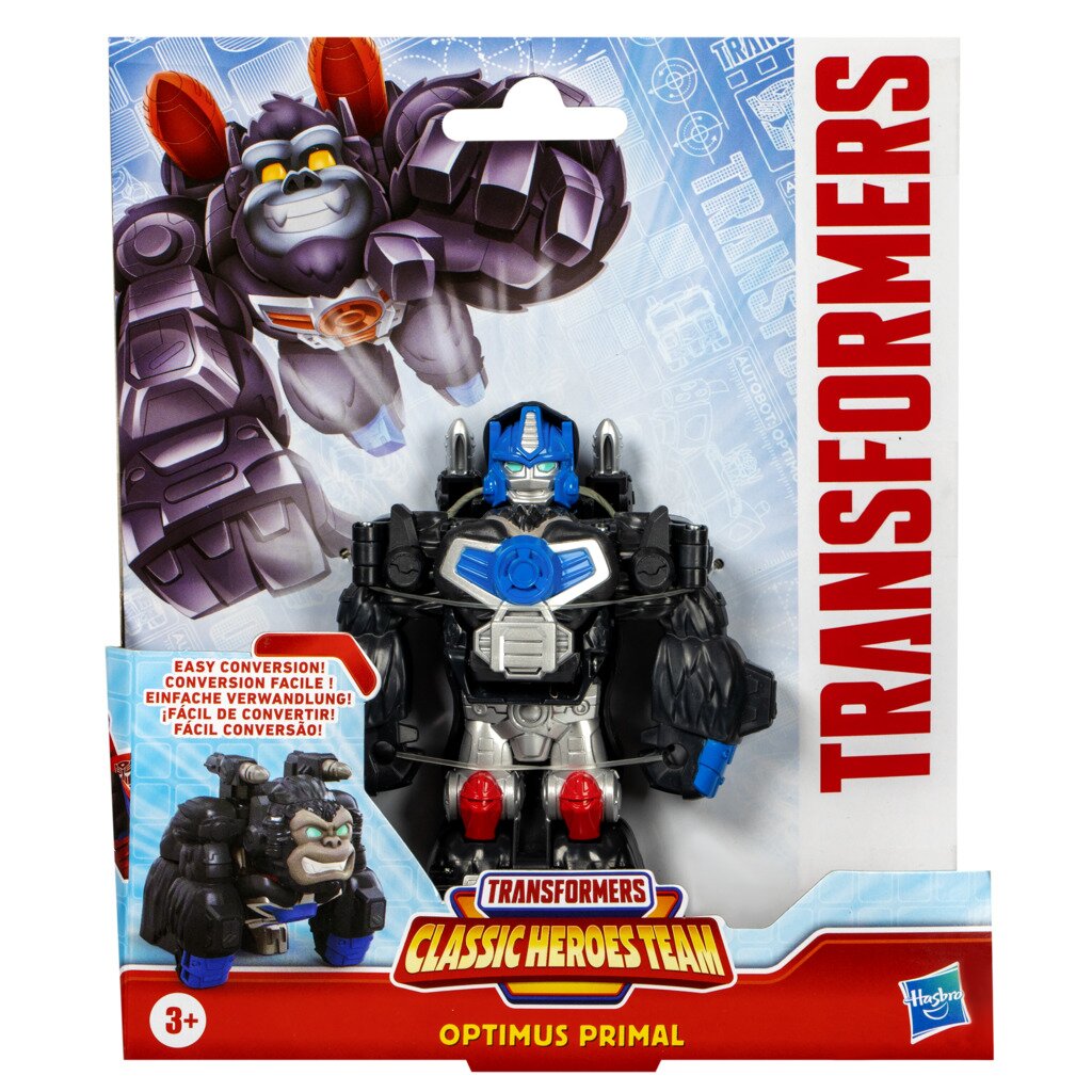 Transformers Figurina Classic Heroes Rescan Team Optimus Primal G0449