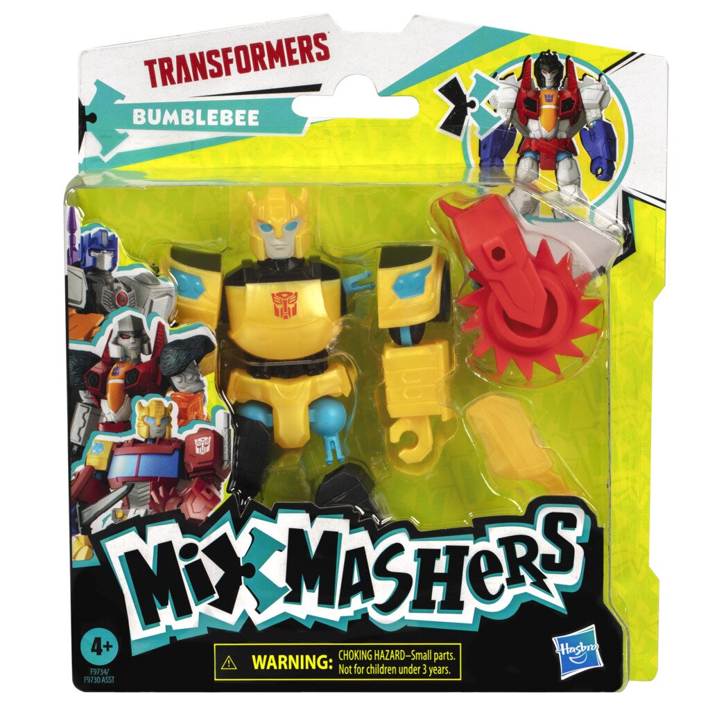 Transformers Figurina cu accesorii Mixmashers Bumblebee F9734