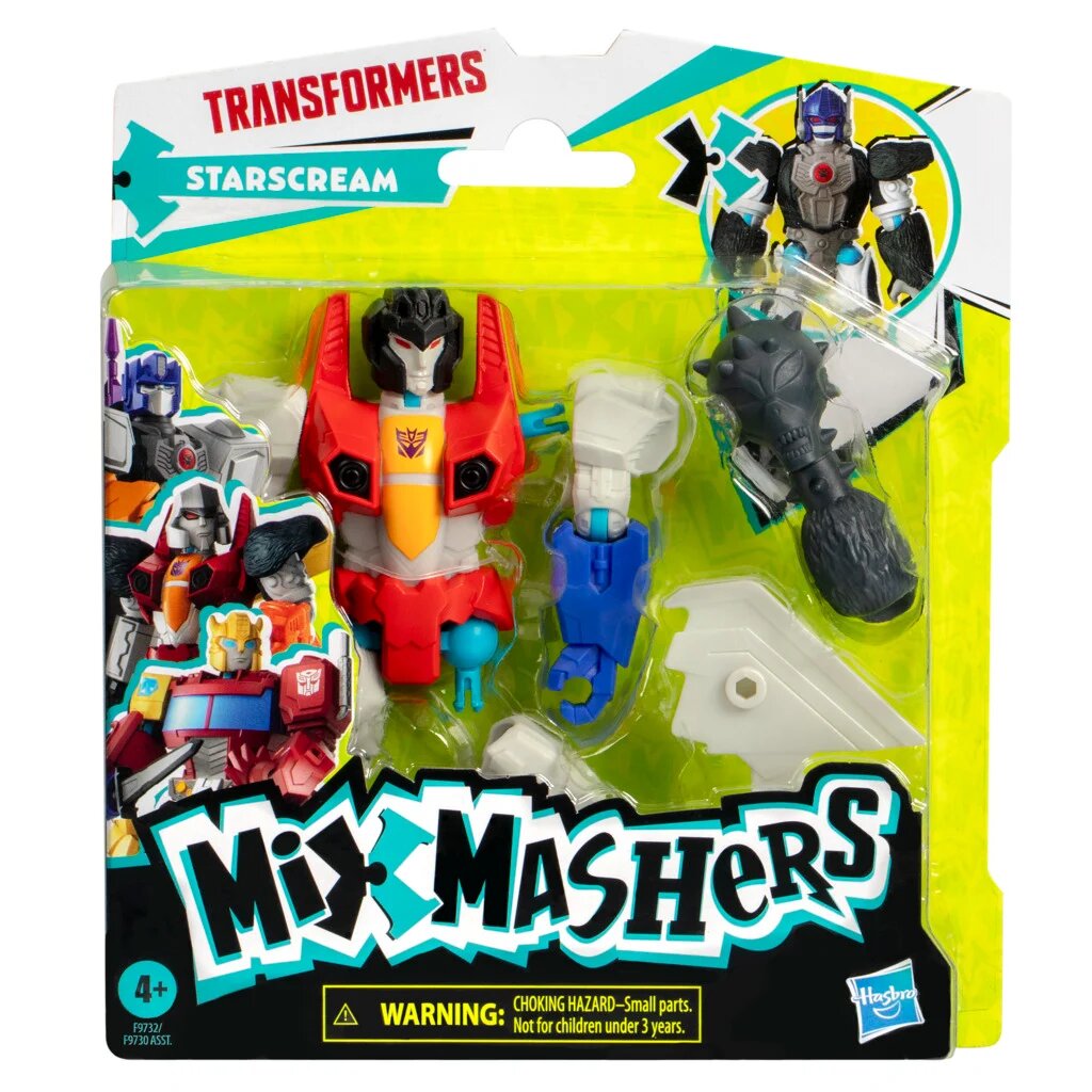 Transformers Figurina cu accesorii Mixmashers Starscream F9732