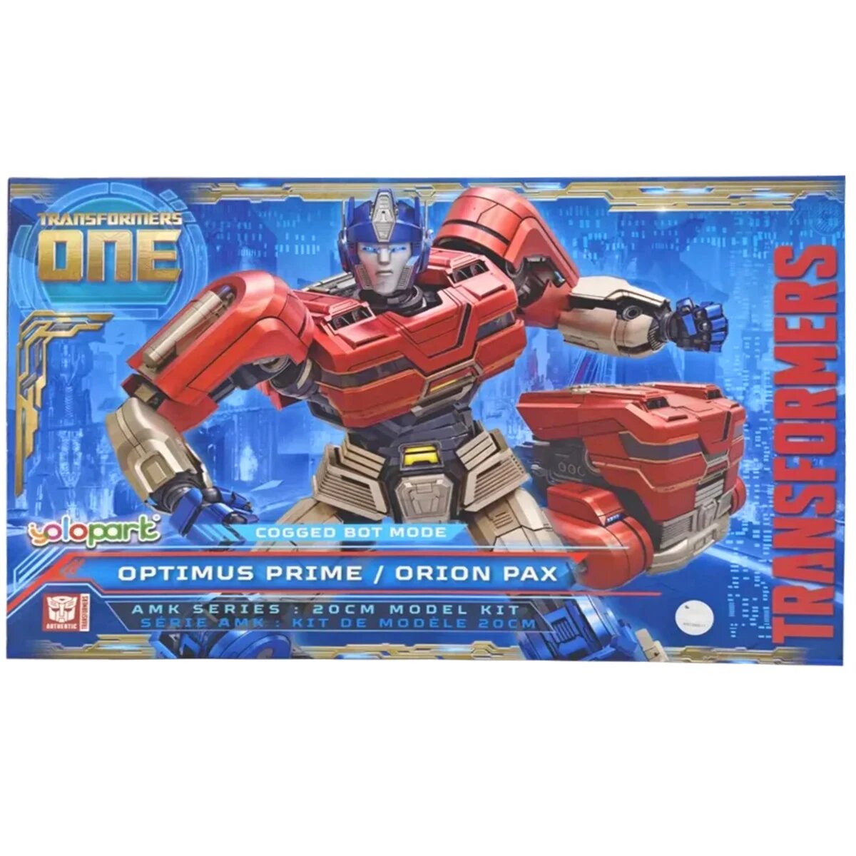 Transformers Figurina One Cogged Mode Optimus Prime 20 cm