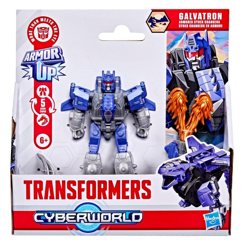 Transformers Figurina transformabila Cyberworld Armored Cyber Changed Galvatron G1052