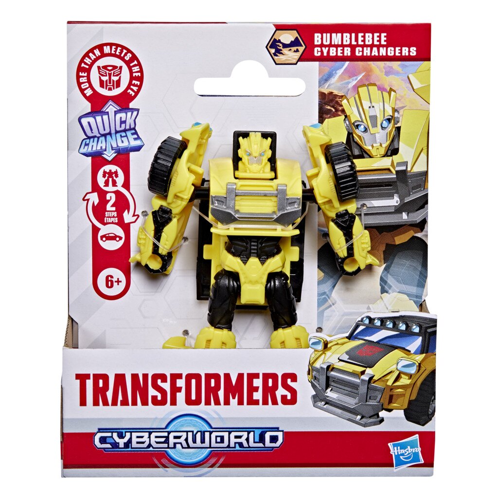 Transformers Figurina transformabila Cyberworld Cyber Changers Bumblebee G1041