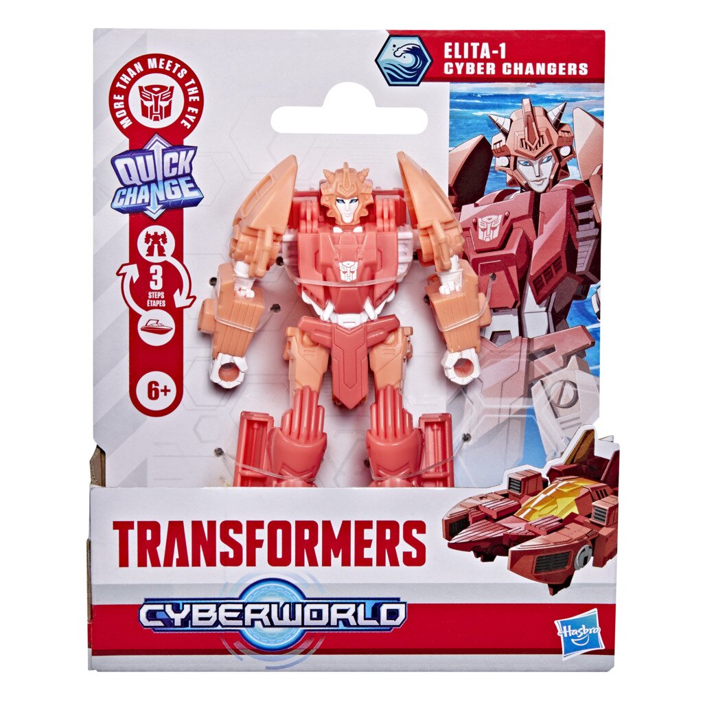 Transformers Figurina transformabila Cyberworld Cyber Changers Elita-1 G1049