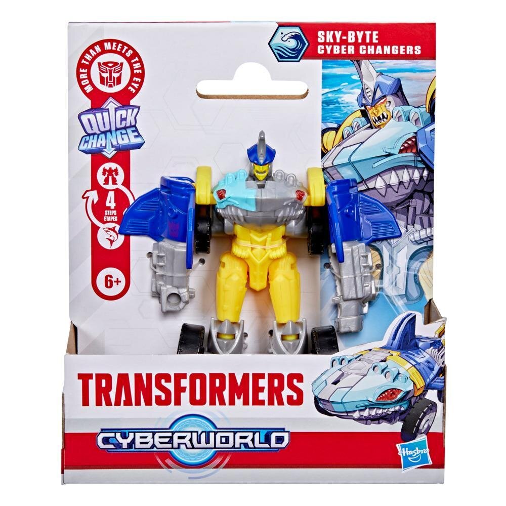 Transformers Figurina transformabila Cyberworld Cyber Changers Sky-Byte G1050